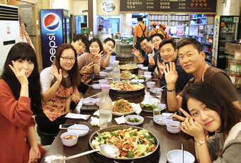 닭갈비 식사